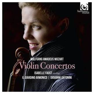 MOZART Violin Concertos Faust Antonini 2CD DIGIPAK