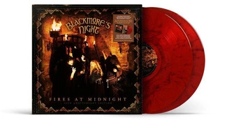 BLACKMORE'S NIGHT Fires At Midnight 25th Anniversary MARBLED 2LP