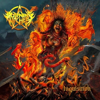 BURNING WITCHES Inquisition BLACK LP