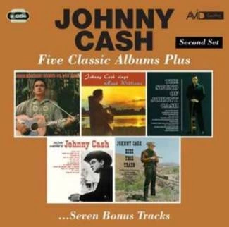 CASH, JOHNNY Five Classic Albums Plus 2CD