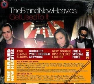 BRAND NEW HEAVIES, THE All About The Funk / Get Used To It 2CD DIGIPAK