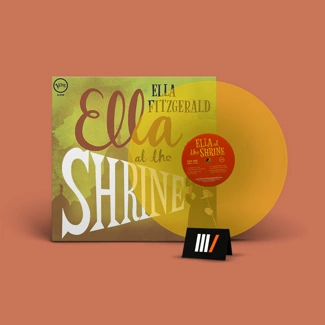 ELLA FITZGERALD Ella At The Shrine LP YELLOW