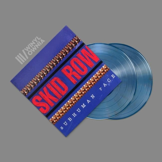 SKID ROW Subhuman Race 2LP Blue & Black Marbled