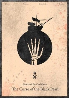 Pirates Of The Caribbean: The Curse Of The Black Pearl PLAKAT