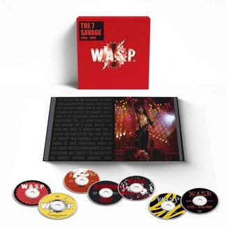 W.A.S.P. The 7 Savage BOX 7CD