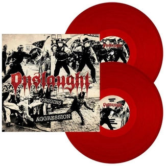 ONSLAUGHT Origins Of Aggression RED 2LP