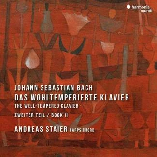 BACH The Well Tempered Clavier Book 2 Staier 2CD DIGIPAK