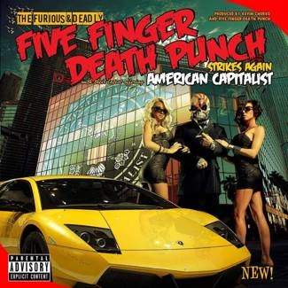 FIVE FINGER DEATH PUNCH American Capitalist 10th Anniversary Edition COLORED LP