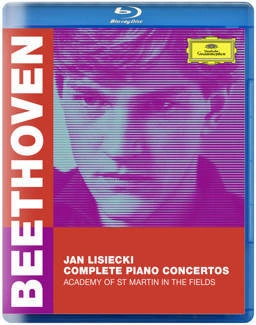 LISIECKI, JAN Beethoven Piano Concertos DVD BLU-RAY DISC