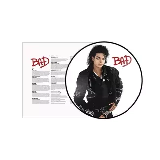 MICHAEL JACKSON Bad LP PICTURE DISC