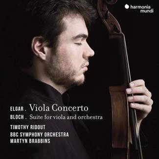 ELGAR Viola Concerto Bloch Suite For Viola And Orchestra BBC Symphony Orchestra Brabbins Ridout CD DIGIPAK