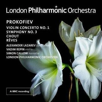 PROKOFIEV Violin Concerto No 1 & Symphony No 3 London Philharmonic Orchestra Lazarev Repin Callow 2CD