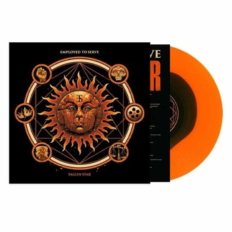 EMPLOYED TO SERVE Fallen Star ORANGE BLACK LP