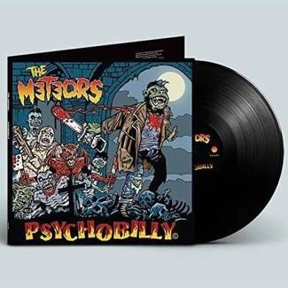 METEORS, THE Psychobilly BLACK LP