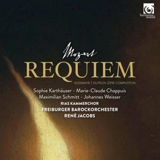 MOZART Requiem Jacobs CD DIGIPAK