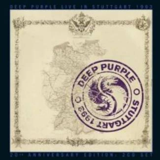 DEEP PURPLE  Live In Stuttgart 1993 CD