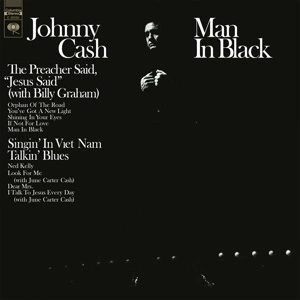 CASH, JOHNNY Man In Black LP MOV