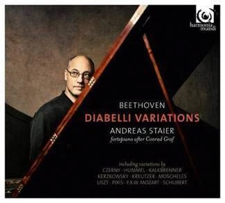 BEETHOVEN Diabelli Variations Staier CD DIGIPAK