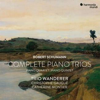 SCHUMANN Complete Piano Trios Quartet & Quintet Trio Wanderer Gaugue Montier 3CD