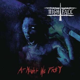 NIGHTFALL At Night We Prey BLACK LP