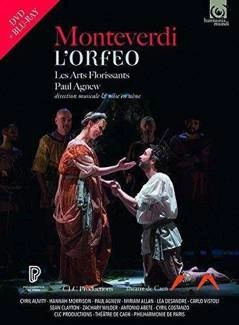MONTEVERDI L Orfeo Les Arts Florissants Agnew DvdBr DVD+BLU-RAY
