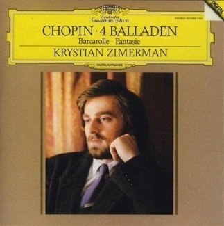 KRYSTIAN ZIMERMAN Chopin 4 Ballades LP