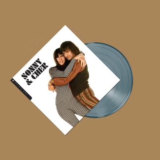 SONNY & CHER Now Playing LP Sea Blue