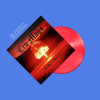 CRO-MAGS The Age Of Quarrel RED LP