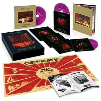 DEEP PURPLE Made In Japan Deluxe Cd Set (5cd + Blu-ray - Audio Only) BOX