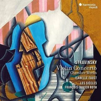 STRAVINSKY Violin Concerto & Chamber Works Faust Roth Les Siecles CD DIGIPAK