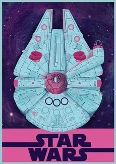 Star Wars - Millennium Falcon PLAKAT