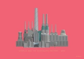 Charlie And The Chocolate Factory PLAKAT