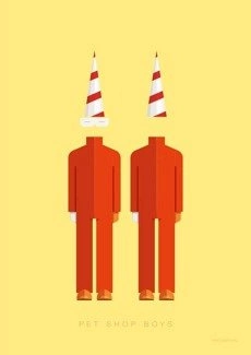 Pet Shop Boys PLAKAT