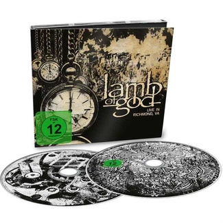 LAMB OF GOD LIVE IN RICHMOND VA CDDVD Live In Richmond VA CDDVD CD+DVD DIGIPAK