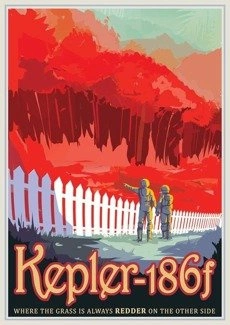 Kepler 186f PLAKAT