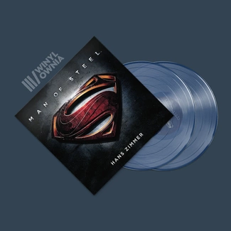 HANS ZIMMER Man Of Steel OST 2LP BLUE
