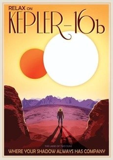 Kepler 16b PLAKAT