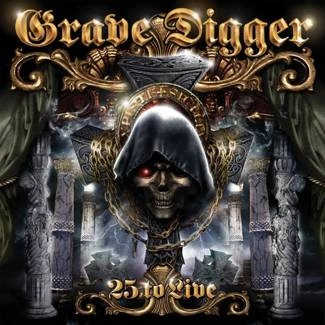 GRAVE DIGGER 25 To Live CDDVD 2CD+DVD DIGIPAK