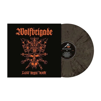 WOLFBRIGADE Life Knife Death MARBLED LP