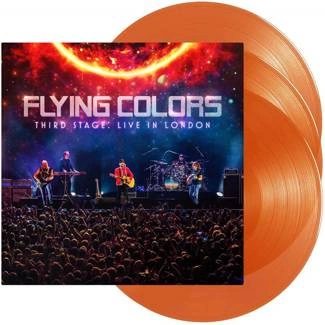 FLYING COLORS Third Stage Live In London ORANGE 3LP