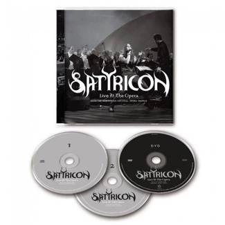 SATYRICON Live At The Opera 2CD+DVD