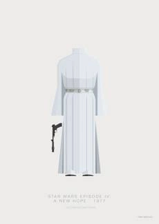 Star Wars - Leia Organa PLAKAT