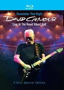 GILMOUR, DAVID Remember That Night (blu-ray Dvd) 2DVD BLU-RAY DISC