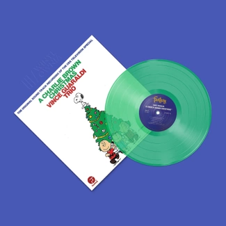 VINCE GUARALDI TRIO Charlie Brown Christmas LP GREEN