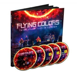 FLYING COLORS Third Stage Live In London Earbook EARBOOK