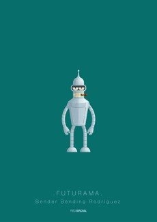 Futurama PLAKAT