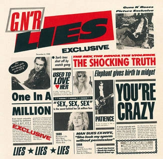 GUNS N' ROSES G N' R Lies CD