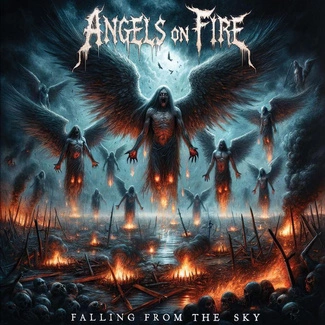 ANGELS ON FIRE SATAN'S HOST Falling From The Sky CD