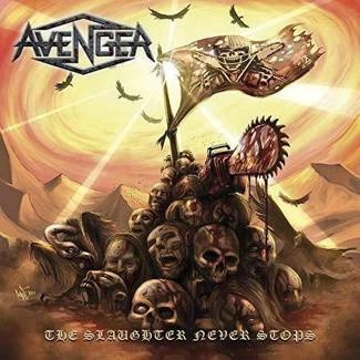 AVENGER The Slaughter Never Stops CD DIGIPAK