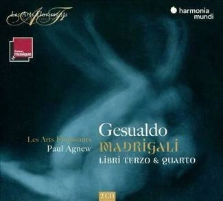 GESUALDO Madrigali Books 3 & 4 Les Arts Florissants Agnew 2CD DIGIPAK